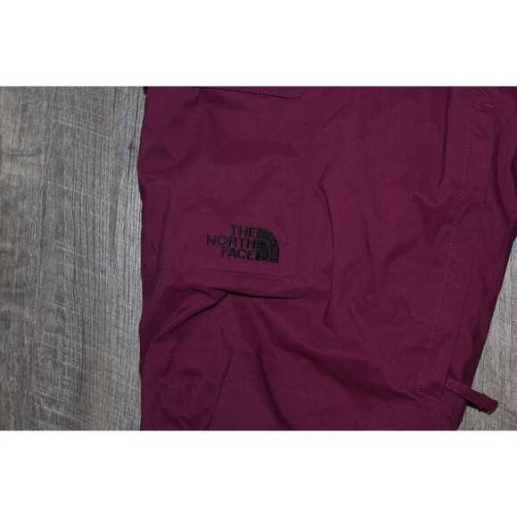 THE NORTH FACE Wemen's FREEDOM BIB Snow Pants PURPLE XL SHORT NWT - Picture 2 of 9